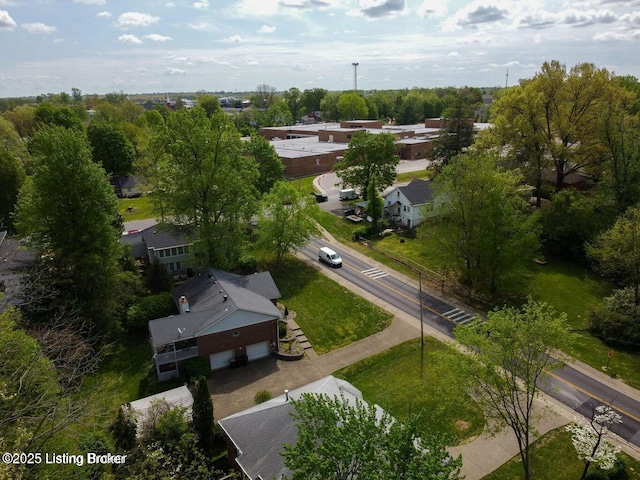 9829 Galene Dr, Jeffersontown, KY 40299 - aerial perspective of suburban area