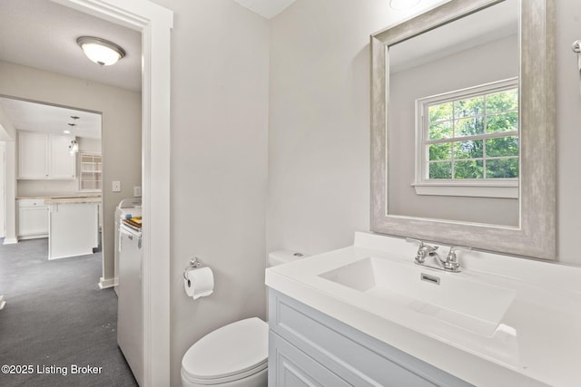 9715 Shady Acres Ln, Jeffersontown, KY 40299 - half bath with toilet and vanity