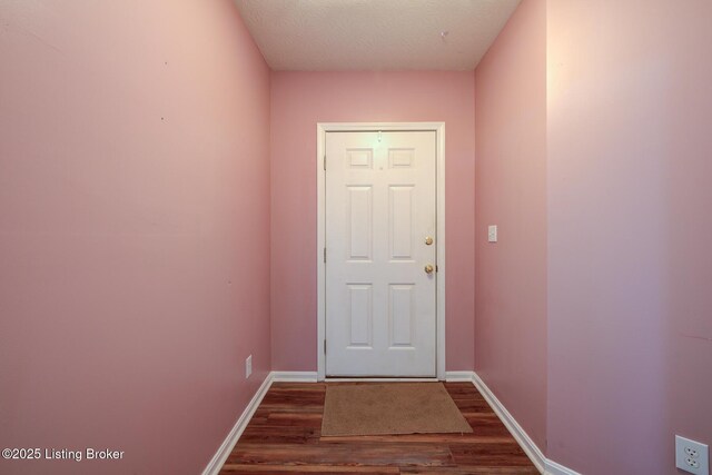 6813 Casey Pl, Louisville, KY 40229 - doorway with wood finished floors and baseboards