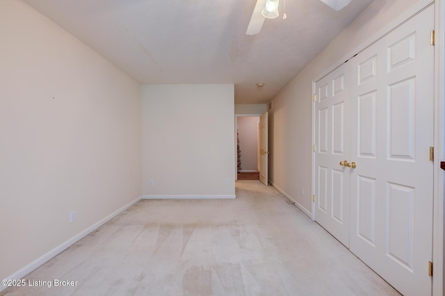 6813 Casey Pl, Louisville, KY 40229 - unfurnished bedroom with light carpet and ceiling fan