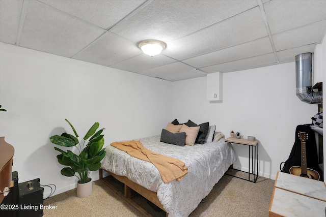 312 Norbourne Blvd, Louisville, KY 40207 - bedroom with a paneled ceiling and carpet