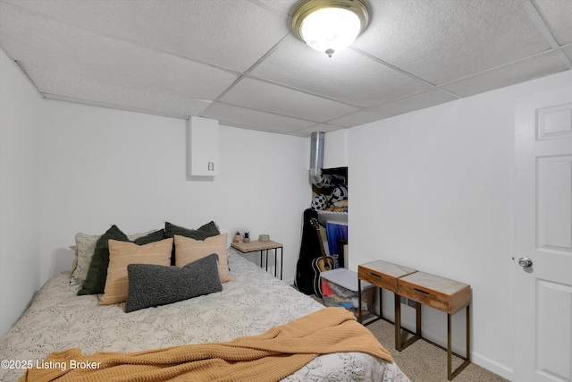 312 Norbourne Blvd, Louisville, KY 40207 - bedroom with a drop ceiling and carpet flooring
