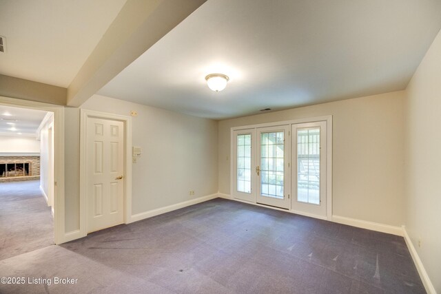 7202 Doe Crest Ct, Prospect, KY 40059 - empty room with dark colored carpet