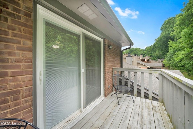 5503 Forest Lake Dr, Prospect, KY 40059 - view of wooden deck