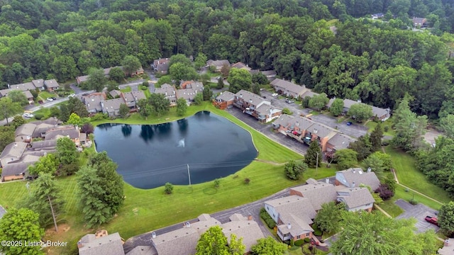 5503 Forest Lake Dr, Prospect, KY 40059 - aerial overview of property's location featuring nearby suburban area and a nearby body of water