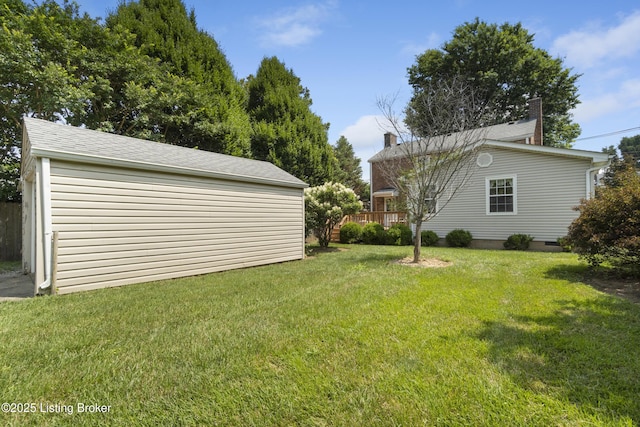 2628 Landor Ave, Louisville, KY 40205 - view of green lawn with an outdoor structure