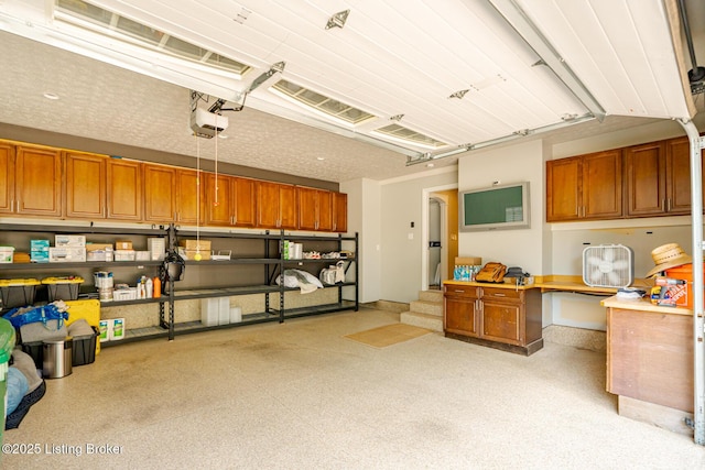 17503 Polo Run Ln, Louisville, KY 40245 - garage featuring a garage door opener