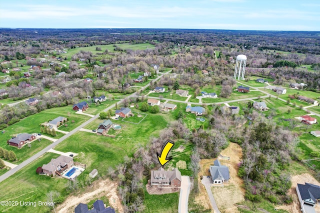 3107 Salt Lick Rd, Crestwood, KY 40014 - aerial overview of property's location