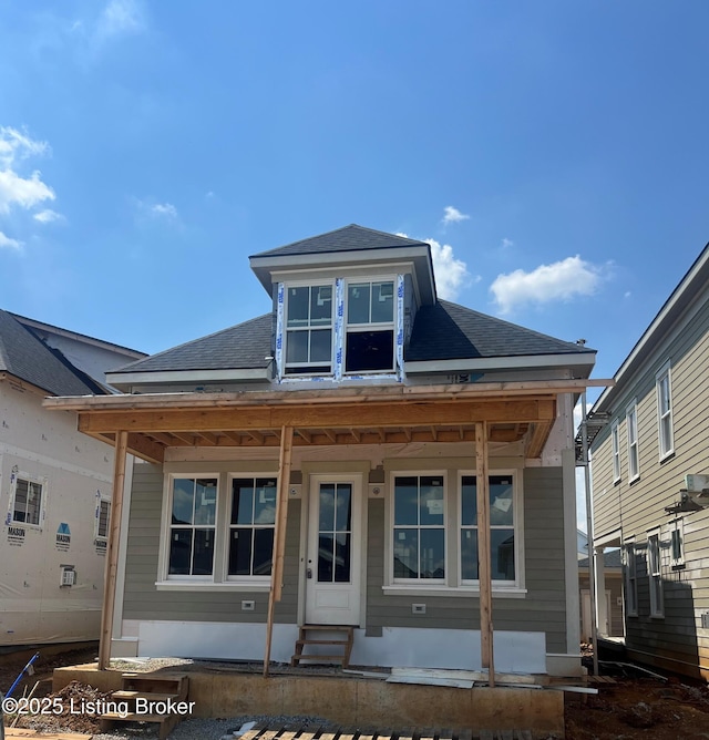 6106 Passionflower Dr, Prospect, KY 40059 - view of front of home with entry steps and a shingled roof
