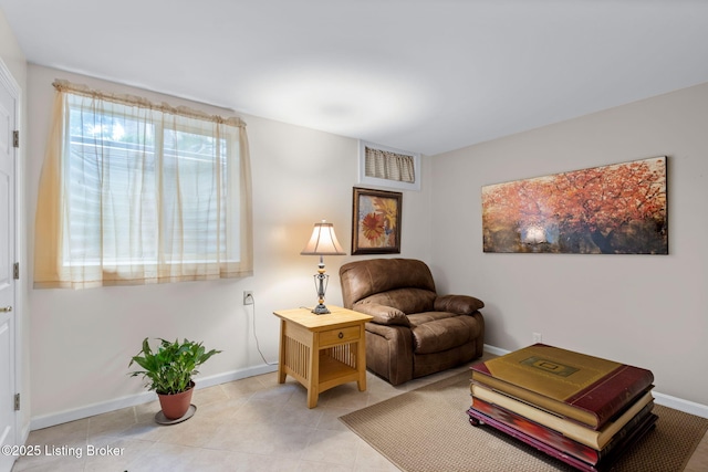 509 Oak Branch Rd, Louisville, KY 40245 - living area featuring baseboards and light tile patterned floors