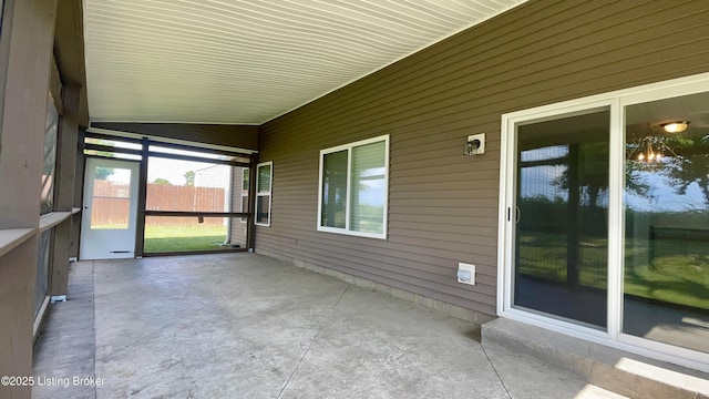 615 Birchwood Cir, Shelbyville, KY 40065 - view of unfurnished sunroom