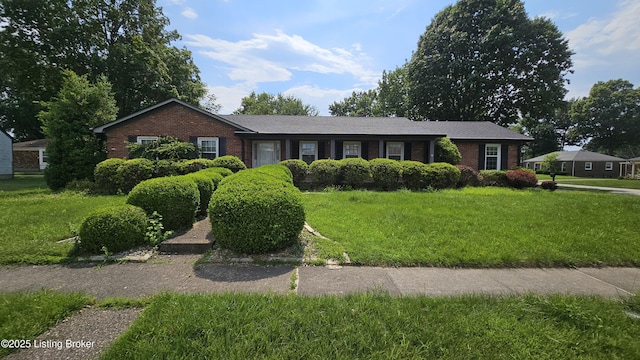2804 Creekside Dr, Louisville, KY 40241 - single story home featuring brick siding and a front lawn