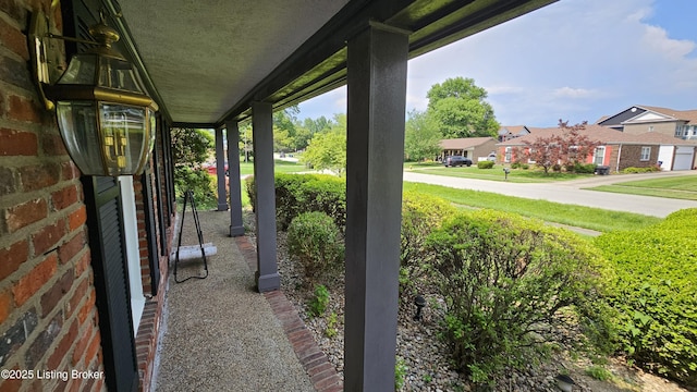 2804 Creekside Dr, Louisville, KY 40241 - porch featuring a residential view