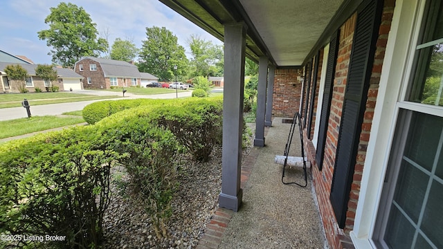 2804 Creekside Dr, Louisville, KY 40241 - porch with a residential view