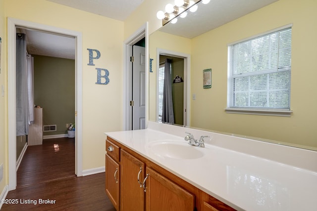 1403 Cadence Ct, Louisville, KY 40222 - bathroom featuring wood finished floors and vanity