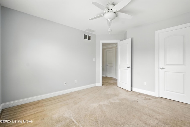 3416 Sasse Way, Louisville, KY 40245 - unfurnished bedroom with carpet flooring and ceiling fan