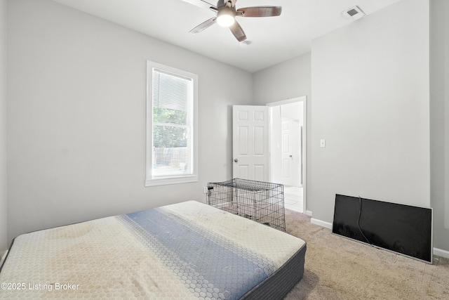 940 Dixie Hwy, Louisville, KY 40210 - carpeted bedroom with baseboards and a ceiling fan
