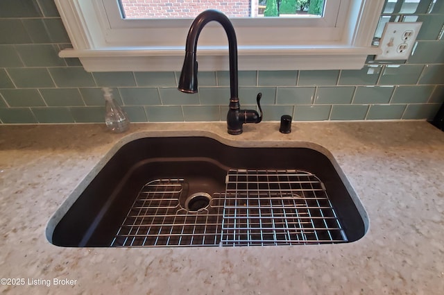 4318 Juniper Forest Pl, Louisville, KY 40245 - kitchen view of decorative backsplash and white cabinetry