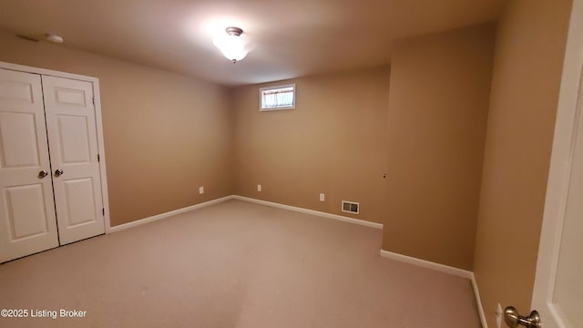4318 Juniper Forest Pl, Louisville, KY 40245 - below grade area with light carpet and baseboards