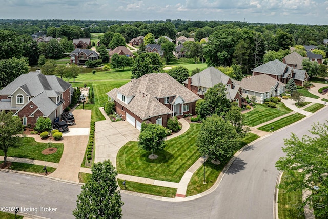 15018 Forest Oaks Dr, Louisville, KY 40245 - aerial perspective of suburban area