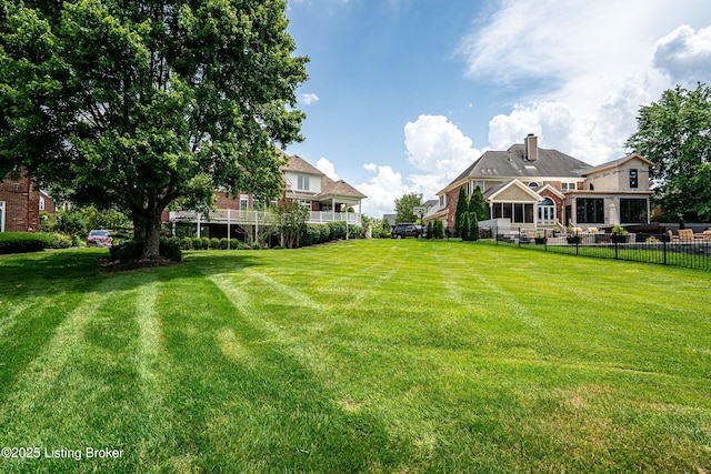 15018 Forest Oaks Dr, Louisville, KY 40245 - view of yard