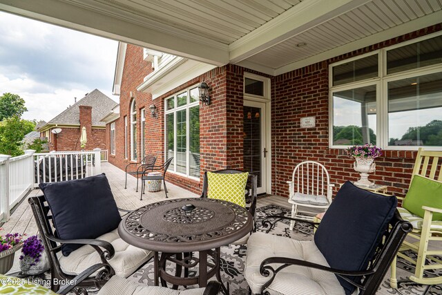 15018 Forest Oaks Dr, Louisville, KY 40245 - view of patio / terrace