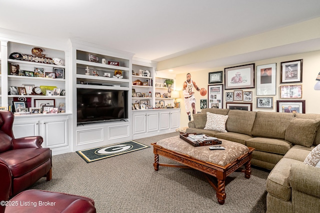 15018 Forest Oaks Dr, Louisville, KY 40245 - living area with carpet floors