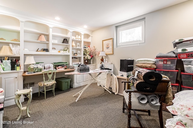 15018 Forest Oaks Dr, Louisville, KY 40245 - view of carpeted office space