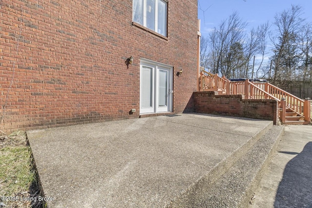 236 Running Creek Dr, Shepherdsville, KY 40165 - view of patio featuring stairs