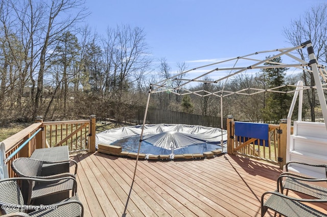 236 Running Creek Dr, Shepherdsville, KY 40165 - view of wooden terrace