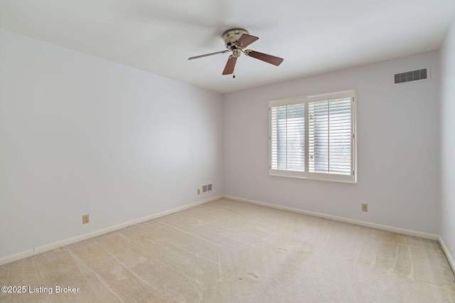 163 Ridgewood Dr, Pewee Valley, KY 40056 - unfurnished room featuring ceiling fan and carpet floors