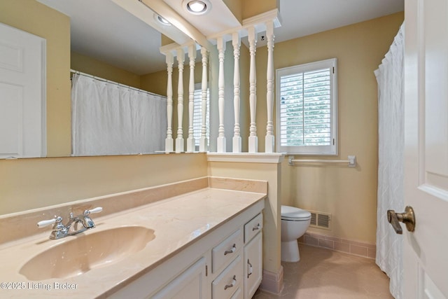 163 Ridgewood Dr, Pewee Valley, KY 40056 - full bath with vanity and tile patterned flooring