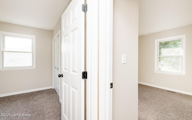 517 Oak Leaf Dr, La Grange, KY 40031 - hallway with carpet