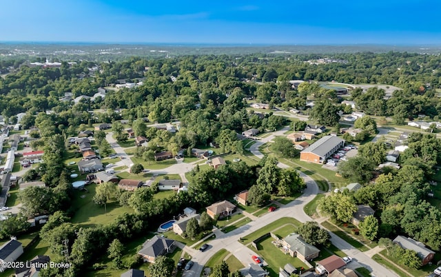 517 Oak Leaf Dr, La Grange, KY 40031 - aerial overview of property's location featuring nearby suburban area