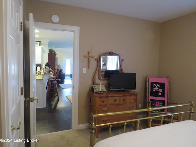 105 Waverly Dr, Bardstown, KY 40004 - carpeted bedroom with baseboards