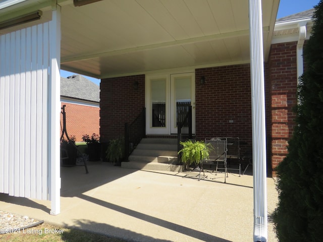 105 Waverly Dr, Bardstown, KY 40004 - view of patio with entry steps