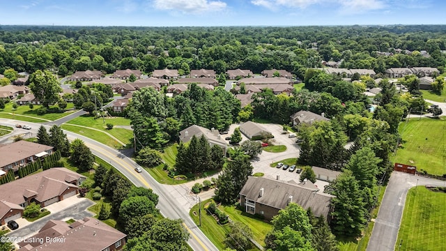 10500 Mcmeekin Ln Unit 208, Louisville, KY 40223 - aerial view of property and surrounding area with nearby suburban area