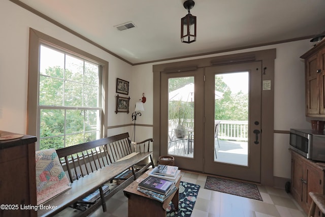 2406 Tucker Station Rd, Louisville, KY 40299 - entryway featuring ornamental molding