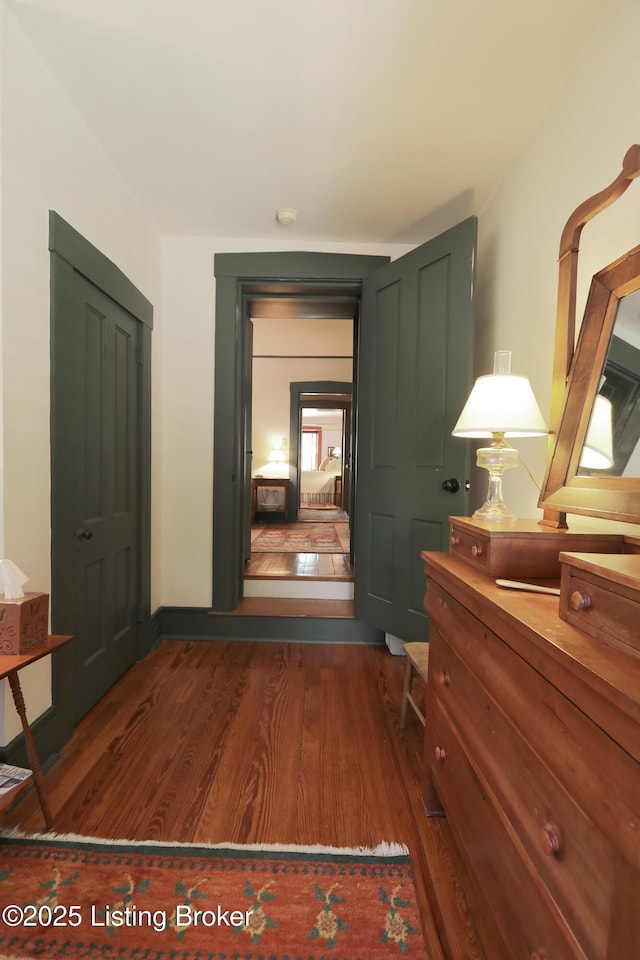 2406 Tucker Station Rd, Louisville, KY 40299 - bedroom with dark wood finished floors