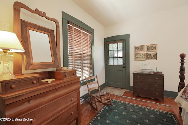 2406 Tucker Station Rd, Louisville, KY 40299 - foyer featuring wood-type flooring and baseboards