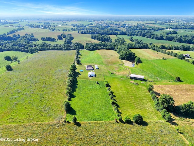 2883 Sweeney Ln, Pleasureville, KY 40057 - overview of rural landscape