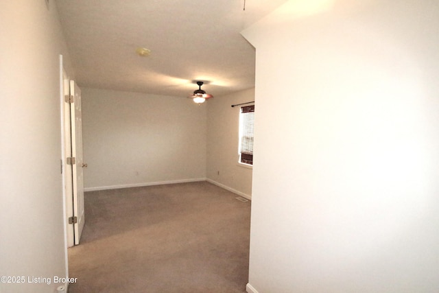 105 Wayne Way, Radcliff, KY 40160 - empty room featuring a ceiling fan, carpet flooring, and a smoke detector