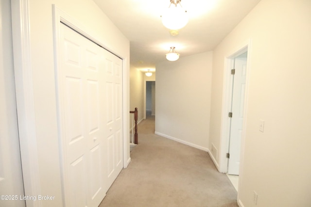 105 Wayne Way, Radcliff, KY 40160 - hallway featuring light colored carpet and baseboards