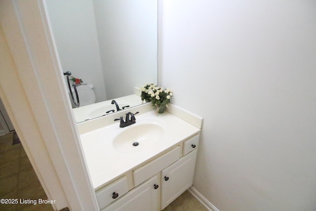 105 Wayne Way, Radcliff, KY 40160 - bathroom with vanity and tile patterned flooring
