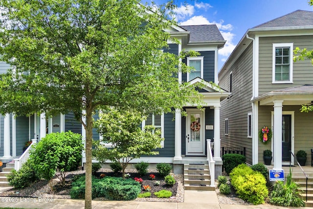 6331 Mistflower Cir, Prospect, KY 40059 - view of front of home with roof with shingles