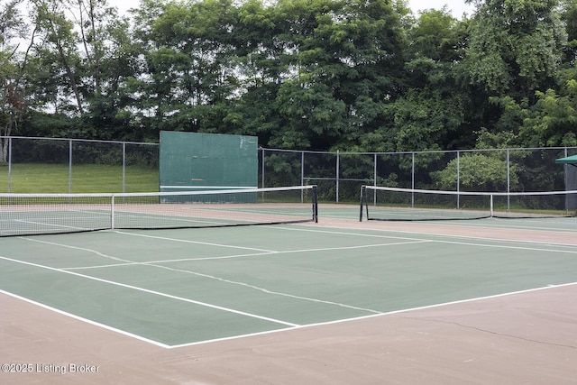 7005 New Bern Ct, Prospect, KY 40059 - view of tennis court with community basketball court