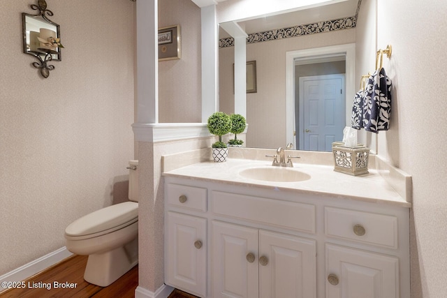 7005 New Bern Ct, Prospect, KY 40059 - bathroom featuring vanity and wood finished floors