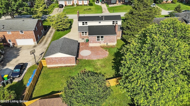6505 Ridge Cliff Rd, Hollow Creek, KY 40228 - aerial view of residential area