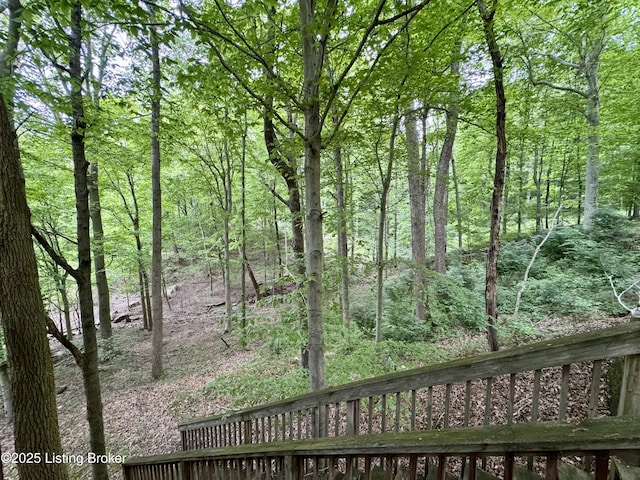 796 Lake Forest Ln, Westview, KY 40178 - view of yard with a wooded view