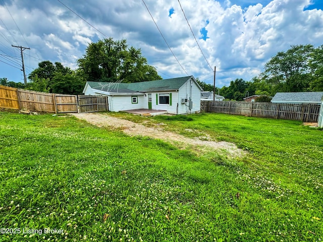 108 Bruce St, Lebanon Junction, KY 40150 - back of property featuring a fenced backyard
